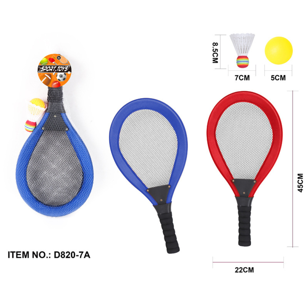 Badminton Fun Game - Kinderbadmintonracketset Buitensport Speelgoed Ouder-Kind Interactief Spel