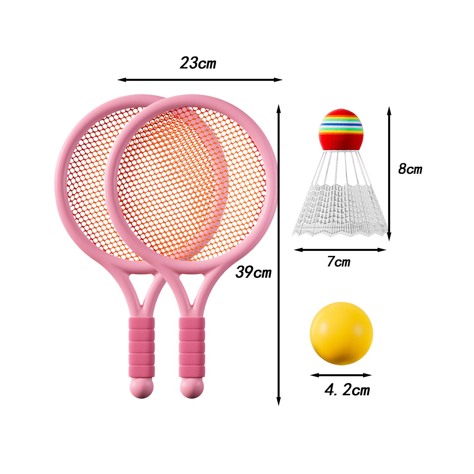 Badminton Fun Game - Kindertennisset met rackets en shuttlecock -