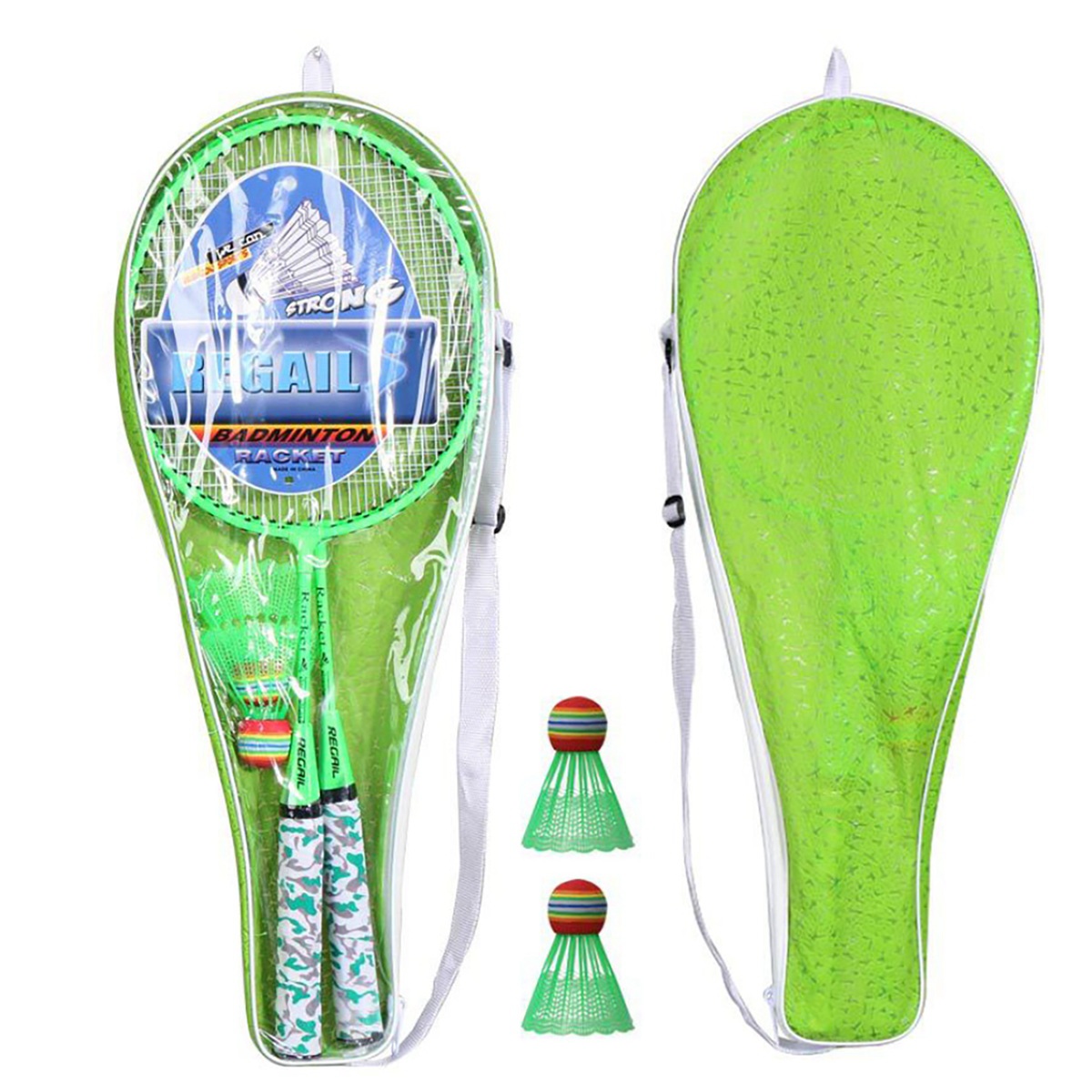 Badminton Bwf - A89E-Badmintonrackets voor kinderen, shuttles, racketsportset met