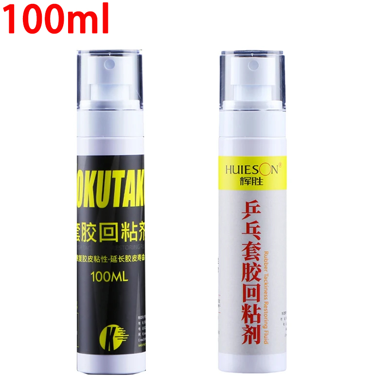 Badminton Background - 100ml Tafeltennis Rubber Restorer Spray Hergelijm