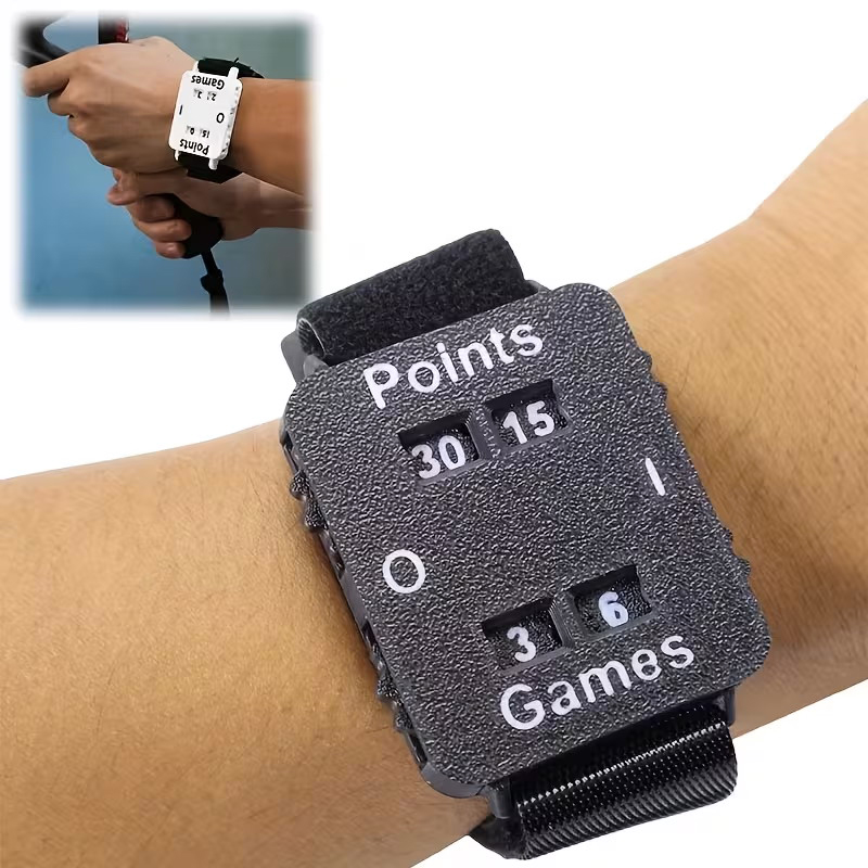 Badminton Score Counter - Pols Scoreteller Draagbare polsband Scoreteller voor