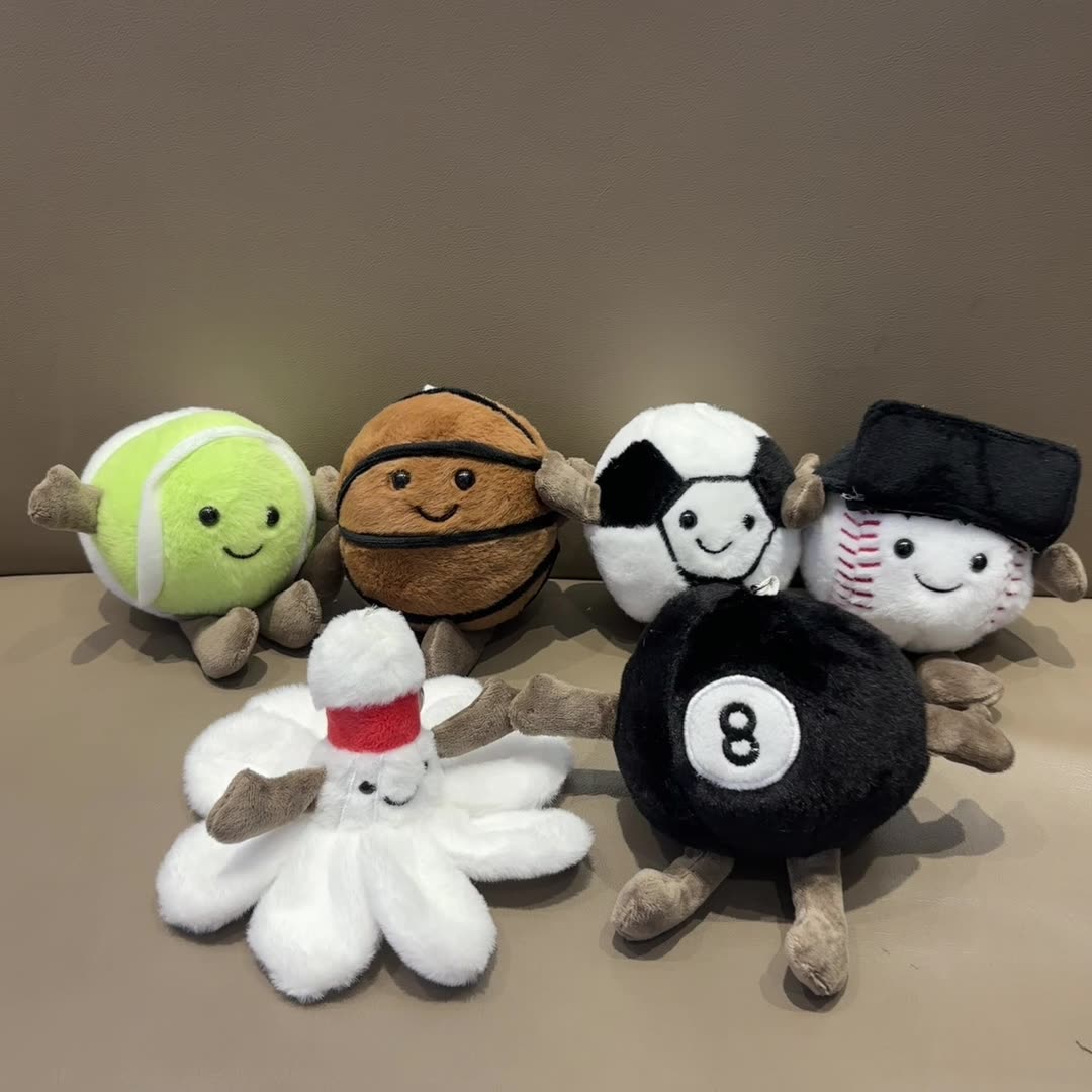 Badminton Yang Yang - Badminton, honkbal, voetbal, basketbal, knuffels, hangende
