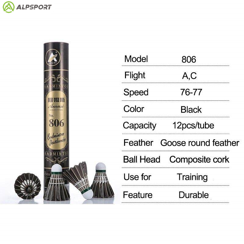 ALP 806 Badminton Shuttles 12  - Badminton Bwf recensie en prijs
