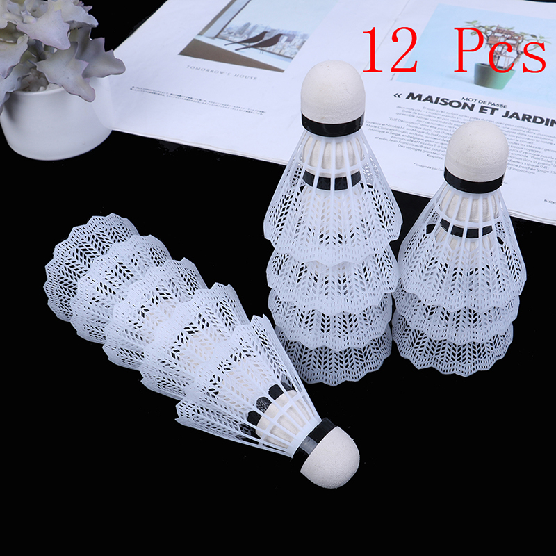 12 Stuks Plastic Badminton Shu - Badminton Bwf recensie en prijs