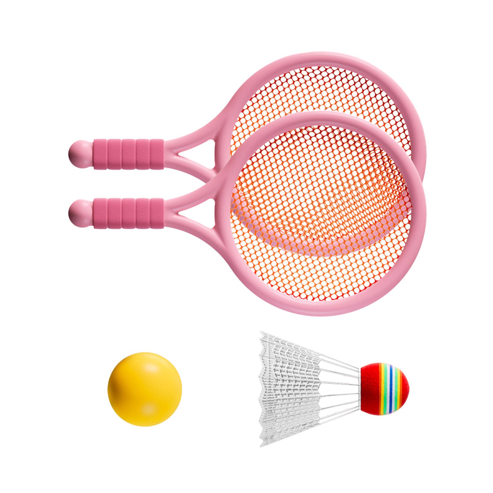 Kindertennisset met rackets en - Badminton Fun Game recensie en prijs