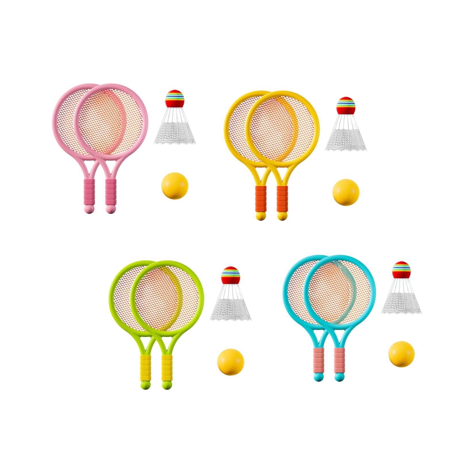 Kindertennisset met rackets en - Badminton Fun Game recensie en prijs