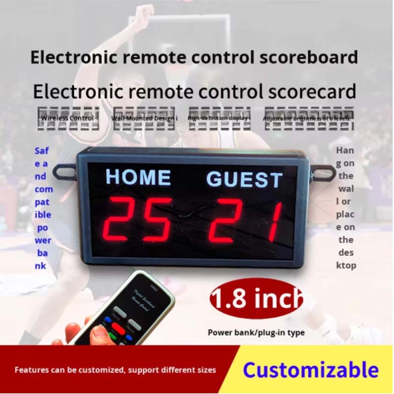 2,3-inch LED-scherm scoretelle - Badminton Score Counter recensie en prijs