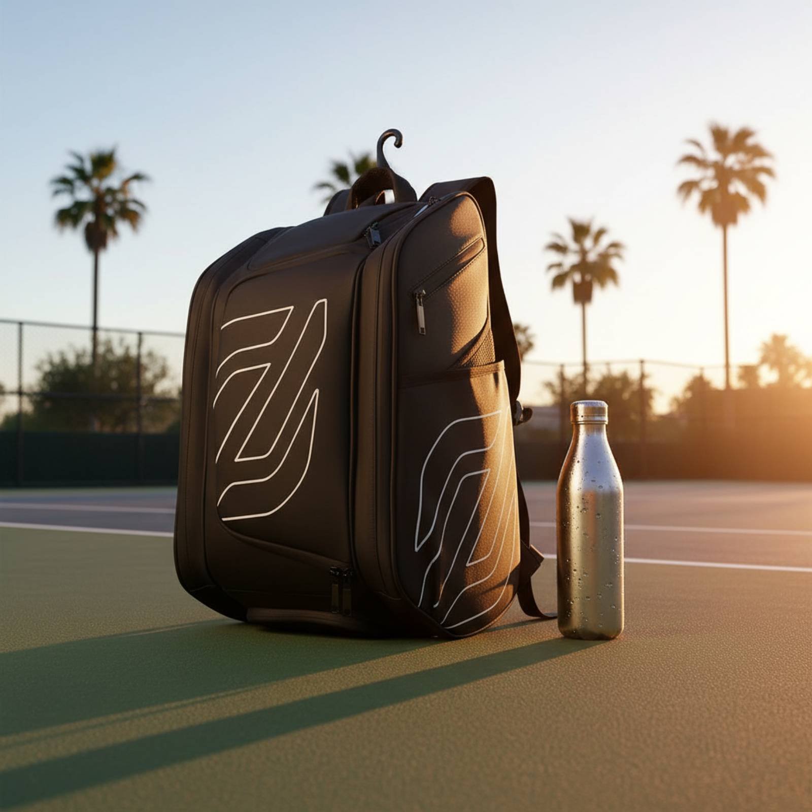 Pickleball-rugzak Zijzakken Te - Badminton Match recensie en prijs