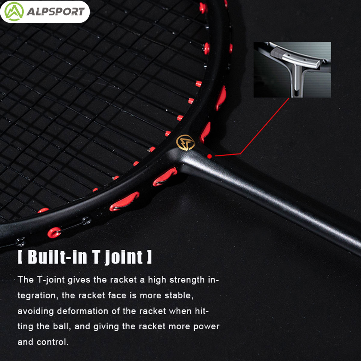 Alpsport MH-V5 5U 75g Golvend  - Badminton Bwf recensie en prijs