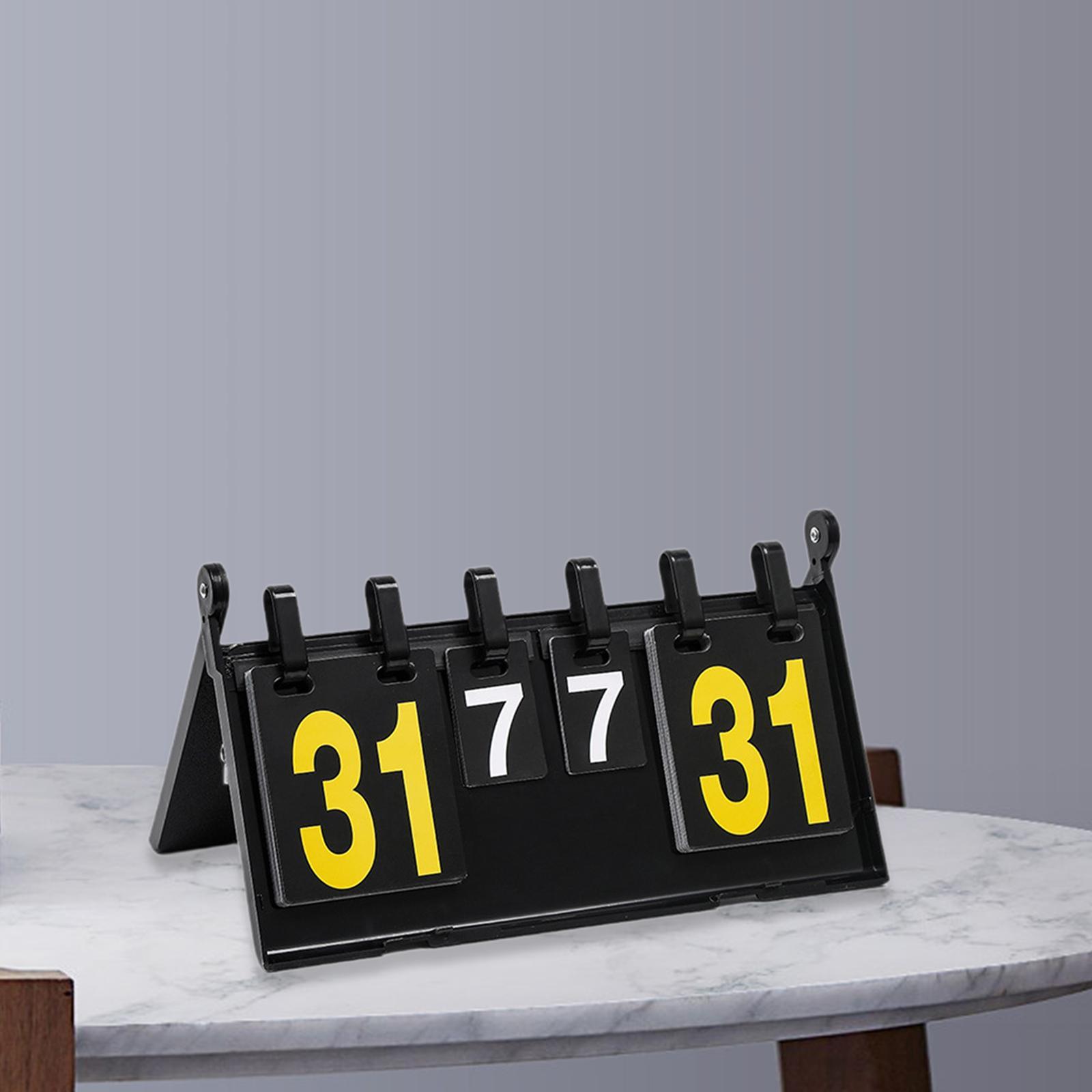 Flip Scorebord 4-cijferige sco - Badminton Score Counter recensie en prijs