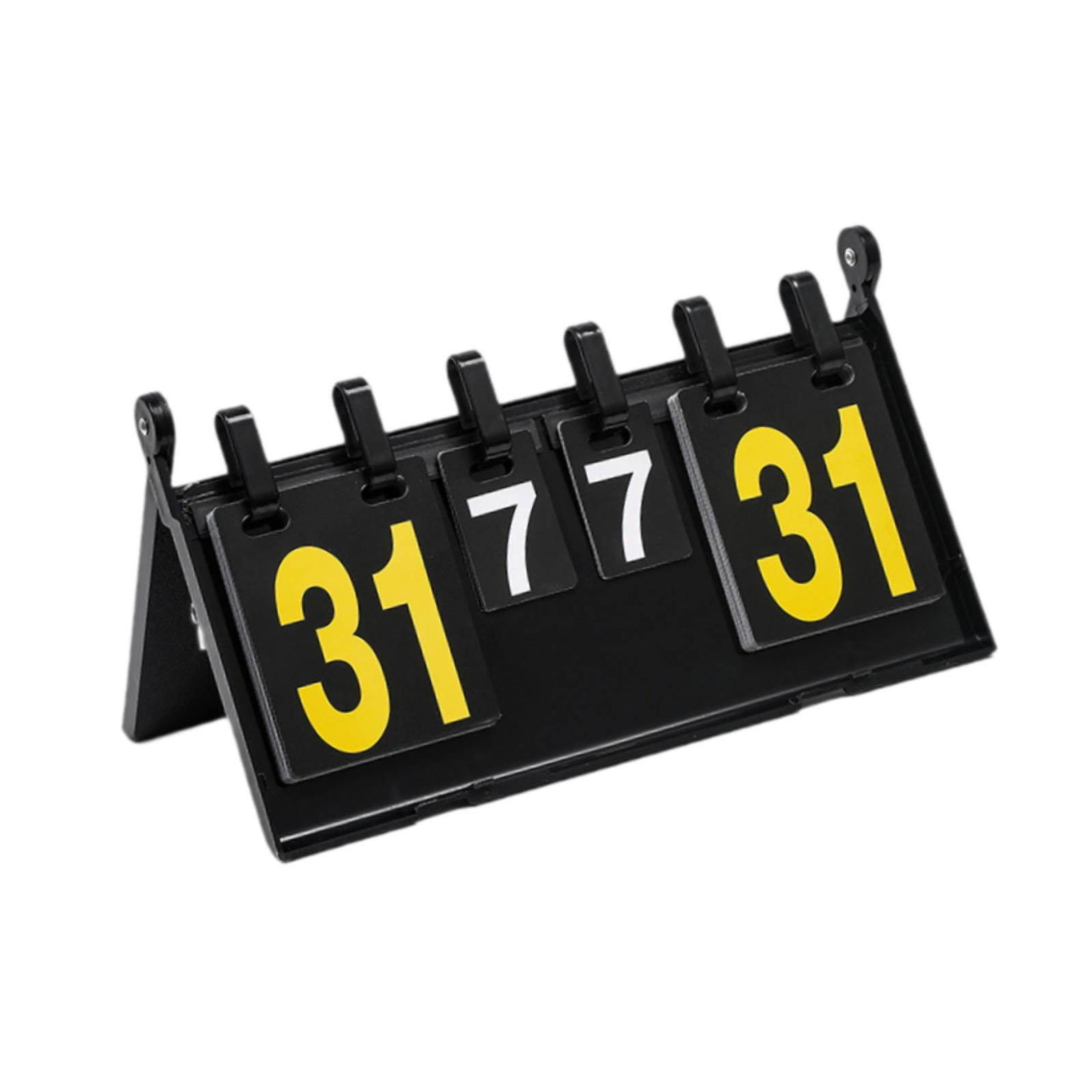 Flip Scorebord 4-cijferige sco - Badminton Score Counter recensie en prijs