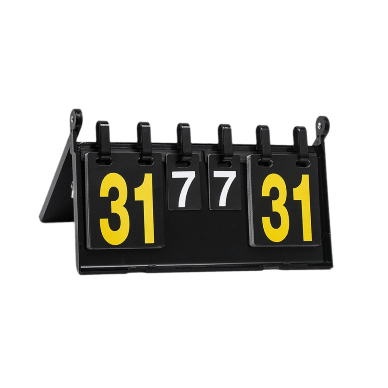 Flip Scorebord 4-cijferige sco - Badminton Score Counter recensie en prijs