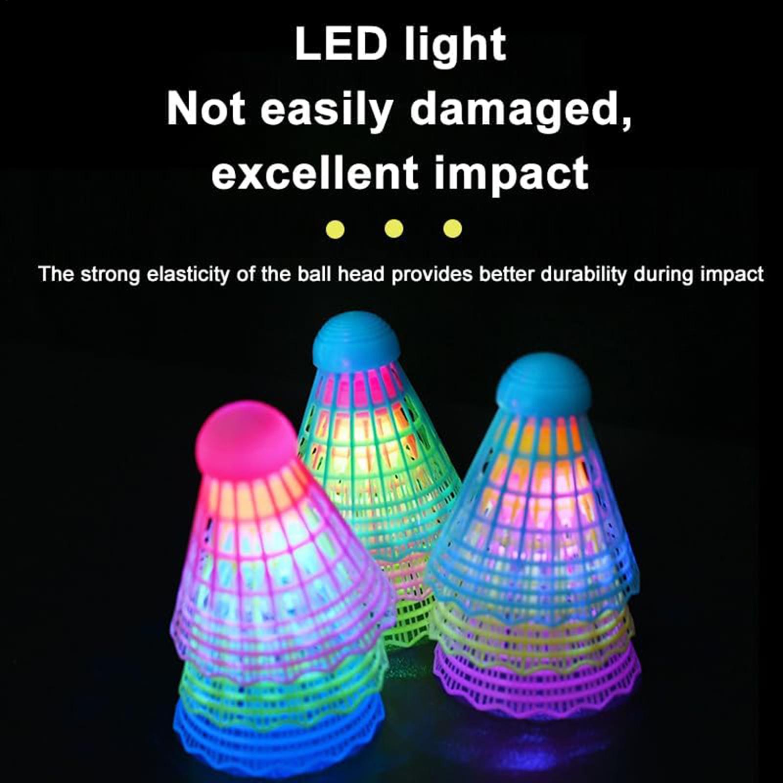 3 stks LED Badminton Shuttles  - Badminton Bwf recensie en prijs