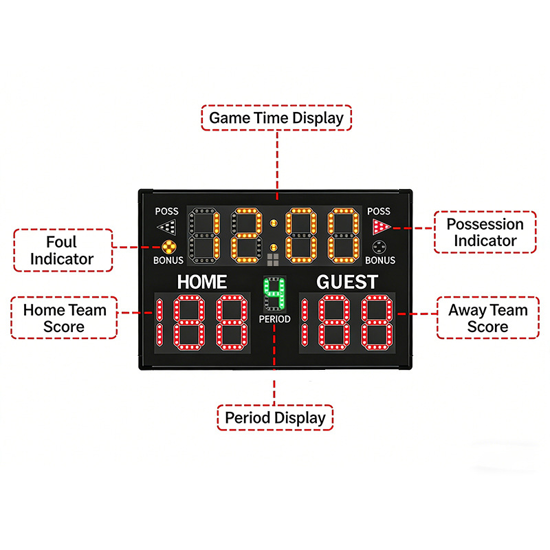 Draagbare oplaadbare elektroni - Badminton Score Counter recensie en prijs