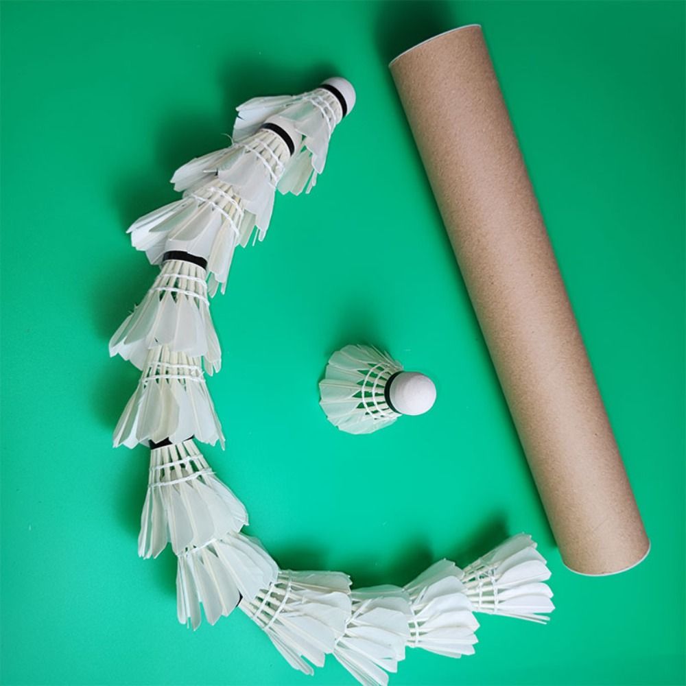 3/6/12 Stuks Nieuwe Witte Badm - Badminton Bwf recensie en prijs